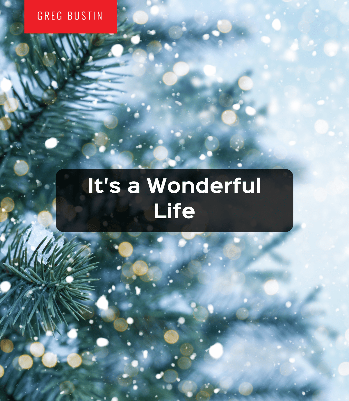 It's a Wonderful Life - Greg Bustin